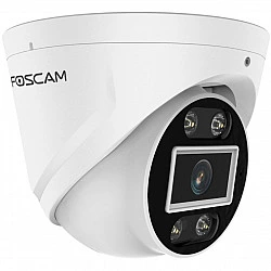 Foscam T8EP Überwachungskamera Weiß 8MP (3840x2160), PoE, Integrierter Scheinwerfer und Sirene