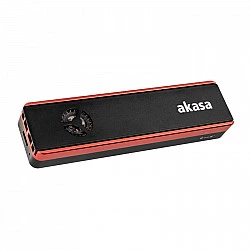 Akasa AK-ENU3M2-06 - SSD-Gehäuse - M.2 - PCI Express - Serial ATA III - 10 Gbit/s - USB Anschluss - Schwarz