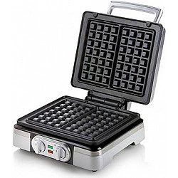 Domo DO9149W 2Waffel(n) 1400W Silber Waffeleisen (DO9149W)
