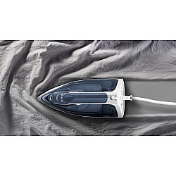 TEFAL FV2837E0 | Steam Iron | 2400 W | Water tank capacity 150 ml | Continuous steam 35 g/min | Blue/White