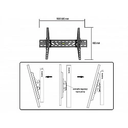 TRACER Uchwyt LED-LCD Wall 660 32inch-60inch