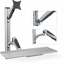 Wall Mount LCD+Keyboard max. 27 max. 8kg