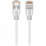 Ubiquiti UACC-Cable-Patch-EL-1M-W networking cable Translucent, White Cat6