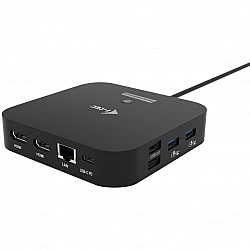 USB-C Dual HDMI Docking Station with Power Delivery 100 W