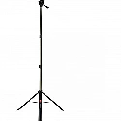 Teleskop-Stativ Tripod 85 - 170cm (schwarz)