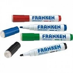 Franken Z1703 Schwarz - Blau - Grün - Rot 4Stück(e) Marker (Z1703)
