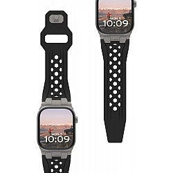 Urban Armor Gear UAG Monarch Strap| Apple Watch Ultra/42/44/45/46mm| schwarz/titan (194158114036)