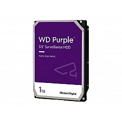 Vidinis kietasis diskas Western Digital Purple 1TB 5400RPM 64MB 3.5 Serial ATA III