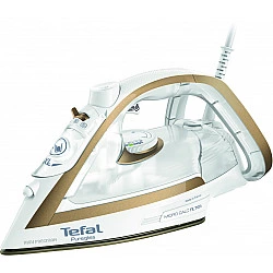 Tefal Puregliss FV8042 Dry & Steam iron Durilium AirGlide Autoclean soleplate 3000 W Bronze, White