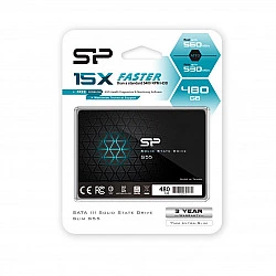 SSD diskas Silicon Power Slim S55 480GB 2.5 SATA III TLC