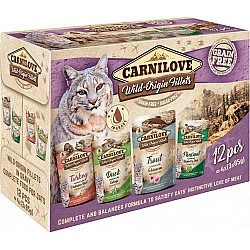 CARNILOVE Cat Wild Origin Fillets - wet cat food - 12x85g