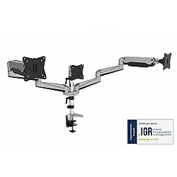 Digitus Triple monitor mount, 3x 27, 3x 6 kg
