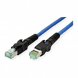 ZVK EasyLan CP1OBMSMS0010 VarioBoot Kat. Patchkabel geschirmt blau 1,0m (CP1OBMSMS0010)