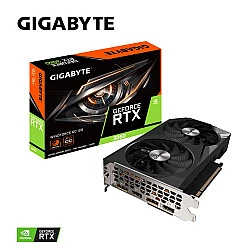 Vaizdo plokštė NVIDIA Gigabyte RTX 3060 Windforce OC 12G 12GB GDDR6 PCIe 4.0