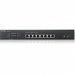 ZYXEL XS1930-10, 8-PORT MULTI-GIGABIT SMART MANAGED SWITCH WITH 2 SFP+ UPLINK, HYBRID MODE, STANDALONE OR NEBULAFLEX CLOUD
