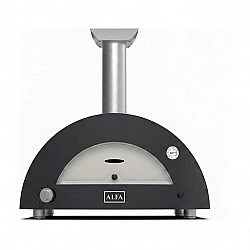 Alfa Forni Moderno 2 Pizze Hybrid-Pizza oven ardesia grey