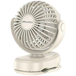 Mini desk fan F45 1200mAh white