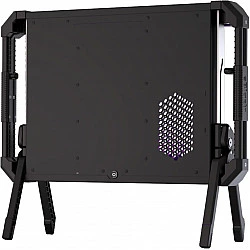 eBlaztr transporttabelt gaming kabinet Mini ITX Ingen strømforsyning Sort