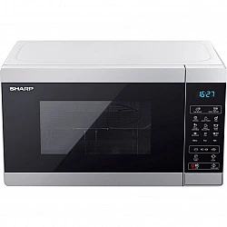 Sharp YC-MG02E-S microwave Countertop Combination microwave 20 L 800 W Black, Steel