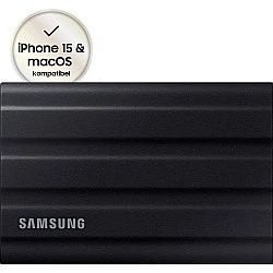 Išorinis SSD Samsung T7 2TB, USB 3.2, 1000MB/s, 1050MB/s