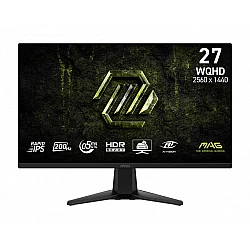 LCD Monitor|MSI|27 |2560 x 1440 pixels|Wide Quad HD|Native aspect ratio 16:9|LCD|Flat|MAG275QFE20