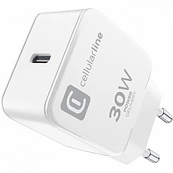 Cellularline USB Typ-C Travel Charger One 30W - Ladegerät (60039)