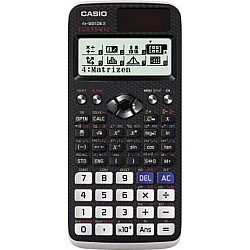 Casio FX-991DE X - Desktop - Wissenschaftlicher Taschenrechner - Batterie/Solar - Schwarz