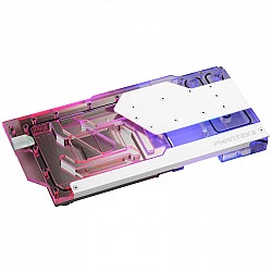 Phanteks RTX 4080/90 Wasserblock inkl. Backplate für Asus, D-RGB - weiß (PH-GB4090AS_MW01_BP)