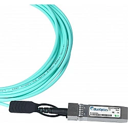 Ubiquiti Networks UACC-AOC-SFP28-50M kompatibles Aktives Optisches Kabel (AOC) als 25 Gigabit Variante, mit SFP28 auf SFP28 Verbindung, für den Anschluss von Hardware in Racks und über benachbarte Racks hinweg. BlueOptics Ubiquiti Networks UACC-AOC-SFP28- (UACC-AOC-SFP28-50M-BO)