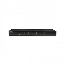 Intellinet 8-Port Rackmount KVM Switch, Combo USB + PS/2, On-Screen Display, Cables included (Euro 2-pin plug)