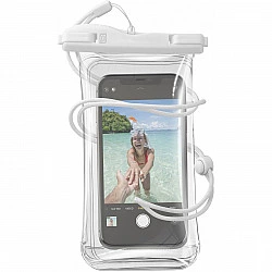 Cellularline Voyager Handy-Schutzhülle Beuteltasche Weiß (VOYAGER22W)