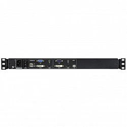 Secomp ATEN CL6700MW - KVM-Konsole - Deutsches Layout - USB - 43,9 cm (17.3) - Rack - einbaufähig - 1920 x 1080 Full HD - HDMI, DVI-D, VGA - 1U (30140670)