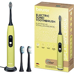 SC 50 Splashy Lemon Green Planet, Elektrische Zahnbürste (gelb, incl. 2 Bürstenköpfe)