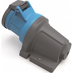 Bals 110646 Wandsteckdose INNOLINQ QC 32A 3p 230V 6h IP44 blau blank (110646)