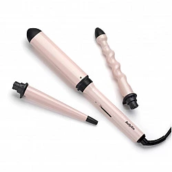 BaByliss Curl & Wave Trio Curling iron Warm Black, Pink 58 W 98.4 (2.5 m)