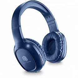 Music Sound HEADBAND BT BASIC - Verkabelt & Kabellos - Anrufe/Musik - 145 g - Kopfhörer - Blau (BTHEADBBASICMSB)