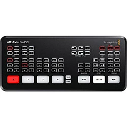 Blackmagic ATEM mini Pro ISO - 2K Ultra HD - 1280 x 720,1920 x 1080 Pixel - 720p,1080i,1080p - 60 fps - 10,100,1000 Mbit/s - 10/100/1000Base-T(X)