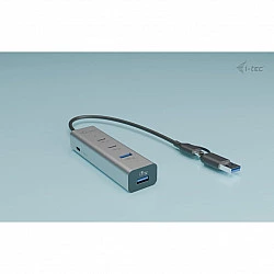 Universal Charging Metal HUB 2xUSB-C/2xUSB-A PD 85W