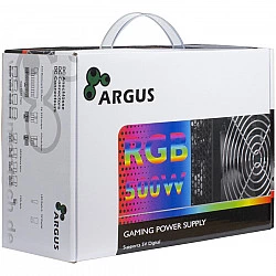 Maitinimo blokas INTER-TECH Argus RGB 80PLUS Bronze 500W Retail