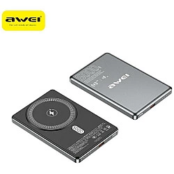 Powerbank Awei PA-30 5000mAh indukcyjnyMagSafe szary