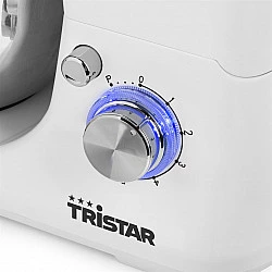 Tristar MX-4817 Küchenmaschine - 5 l - Weiß - Tasten - Drehregler - Edelstahl - Kunststoff - 1200 W (MX-4817)