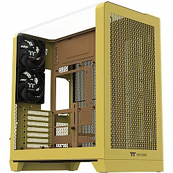 View 390 Air , Tower-Gehäuse gelb, Tempered Glass