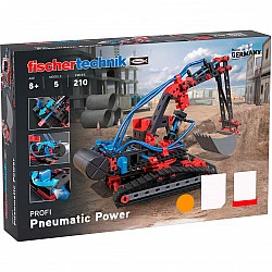 fischertechnik Pneumatic Power, Pneumatik-Baukasten, 180 Stück(e), Schwarz, Rot, 330 mm, 80 mm, 235 mm