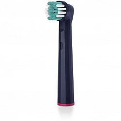 TB Bürstenköpfe Clean Eco Green Planet, Aufsteckbürste dunkelblau, 4er Pack