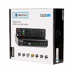 Cabletech DEKODER DVB-T2 H.265 HEVC URZ0336