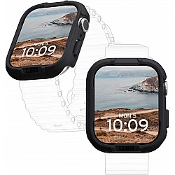 Urban Armor Gear UAG Scout Case| Apple Watch Series 9/8/7 45mm| schwarz| (1A4415114040)