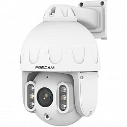 Foscam SD8EP PoE Überwachungskamera Weiß 8MP (3840x2160), Power over Ethernet, Schwenk- und Neigefunktion, 4x optischer Zoom