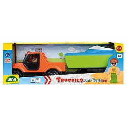 Set Truckies Pickup with Boaties trailer