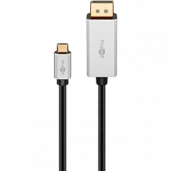Goobay USB-C to DisplayPort Adapter Cable 60176 Type-C DisplayPort USB-C to DisplayPort 2 m