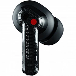 Nothing Ear (a) Kopfhörer True Wireless Stereo (TWS) im Ohr Anrufe/Musik USB Typ-C Bluetooth Transparent - Schwarz (A10600063)